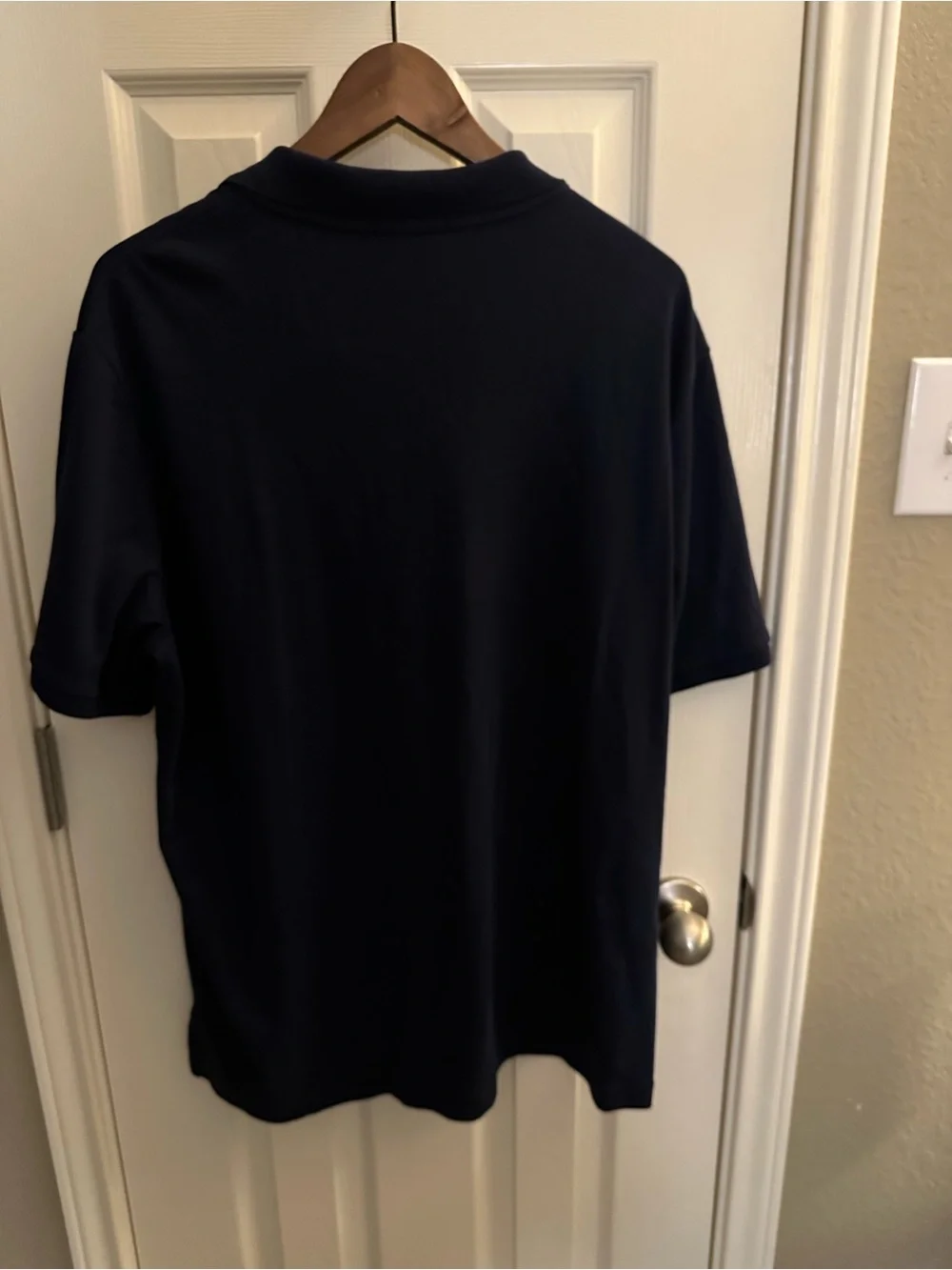 Ralph Lauren Men's Polo Shirt in Navy with Light Blue Pony